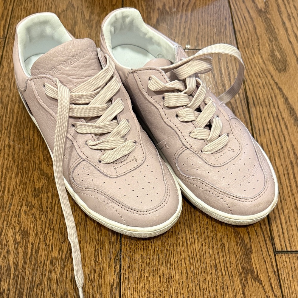 Emporio Armani Kids' Pink Sneakers